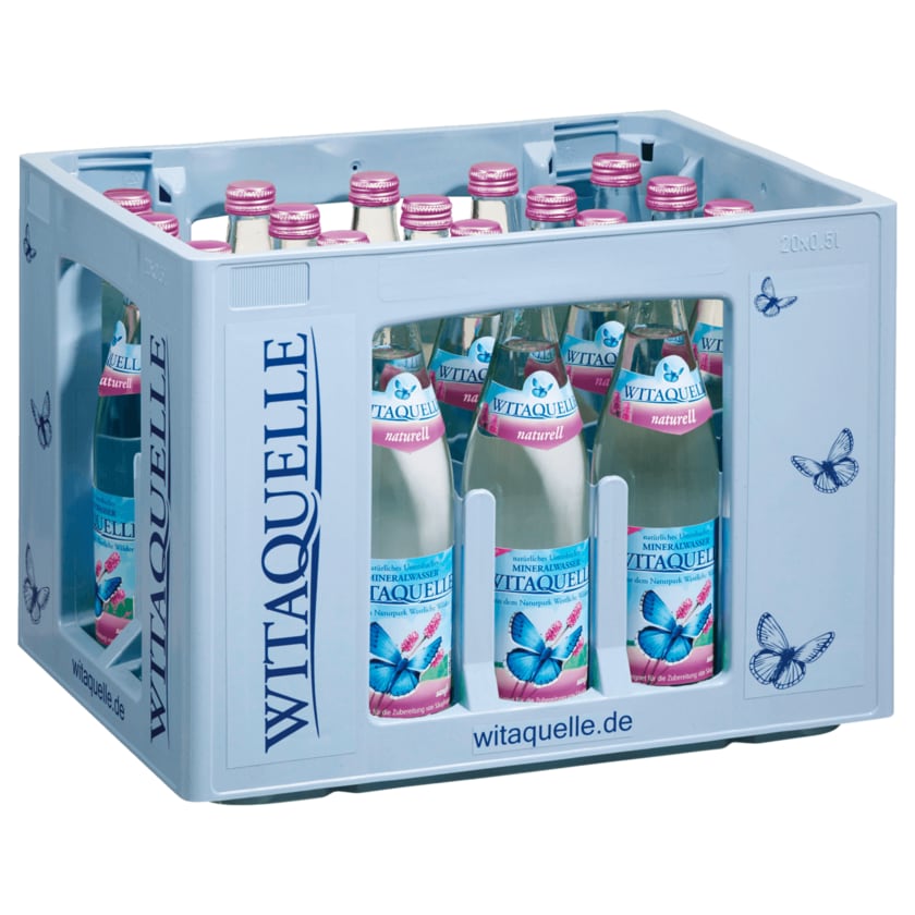 Witaquelle Mineralwasser naturell 20x0,5l
